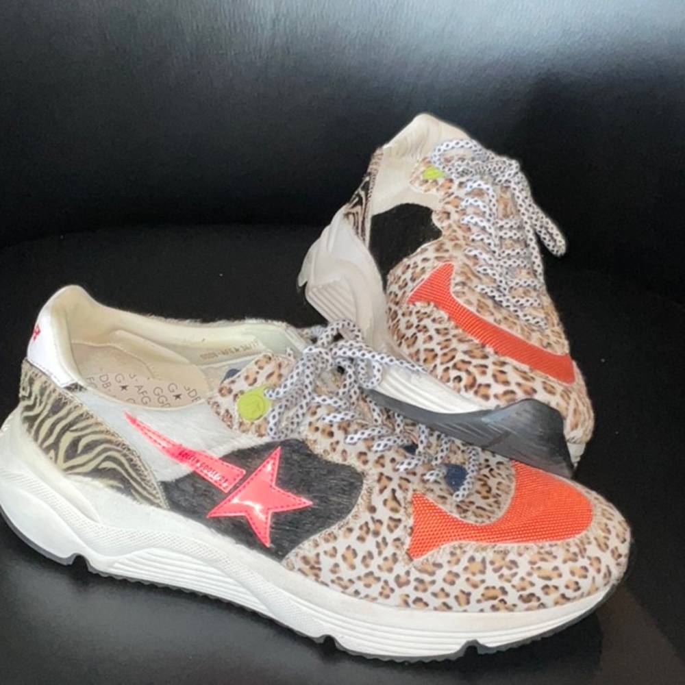 Golden Goose Running Leopard 40